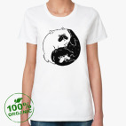 Женская футболка органик