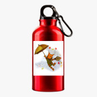 Металлическая бутылка 400 мл UV-DTF