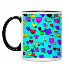 Кружка двухцветная