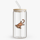 Банка с бамбуковой крышкой