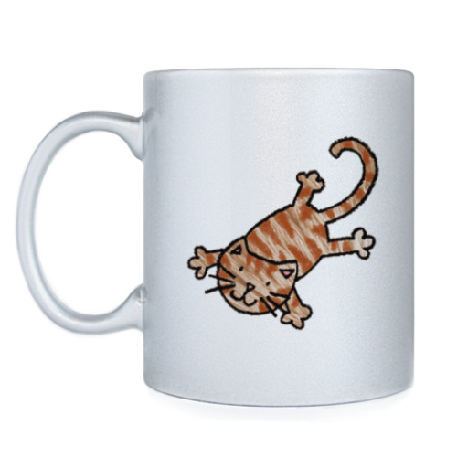 Кружка с принтом Кот