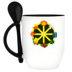 Кружка с ложкой