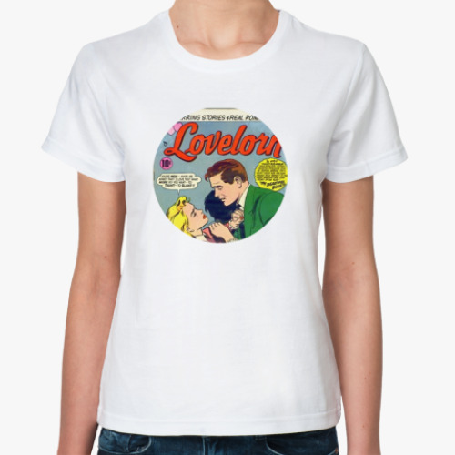 Классическая футболка с принтом футболка ж RETRO