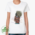 Женская футболка органик