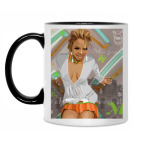 Кружка двухцветная