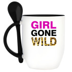 Кружка с ложкой