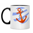 Кружка двухцветная