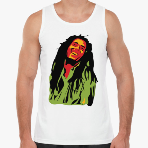 Майка с принтом Marley