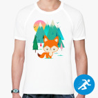 Мужская спортивная футболка