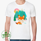 Мужская футболка органик