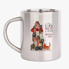 Кружка металлическая