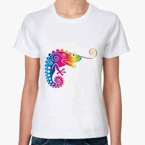 Классическая футболка Хамелеон