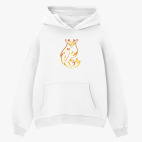 Толстовка худи оверсайз