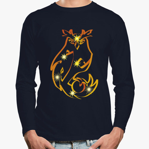 Лонгслив с принтом Genshin Impact