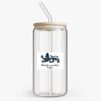 Банка с бамбуковой крышкой