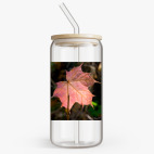 Банка с бамбуковой крышкой