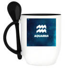 Кружка с ложкой