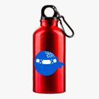 Металлическая бутылка 400 мл UV-DTF