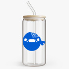 Банка с бамбуковой крышкой