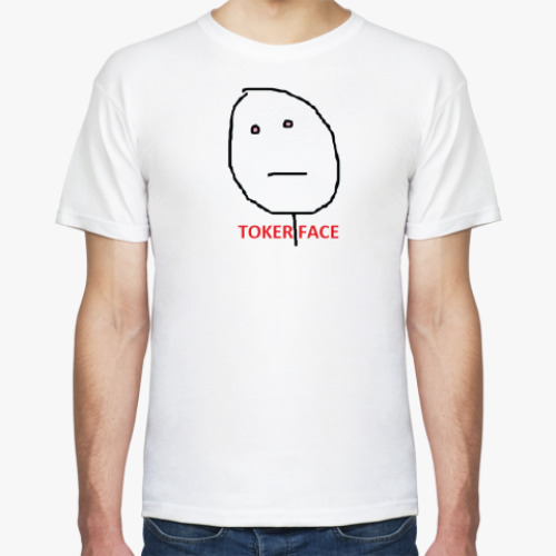 Футболка с принтом toker-face