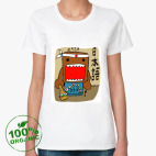 Женская футболка органик