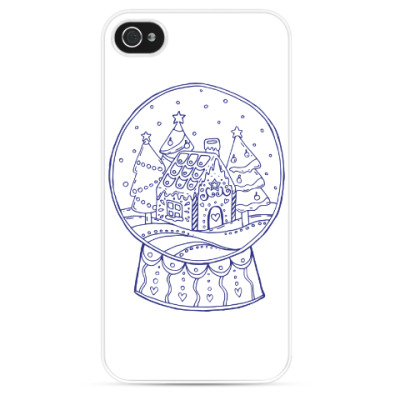 Chehol Dlya Iphone Snezhnyj Shar Kupit Na Printdirect Ru 6656520 500