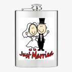 Фляжка стальная