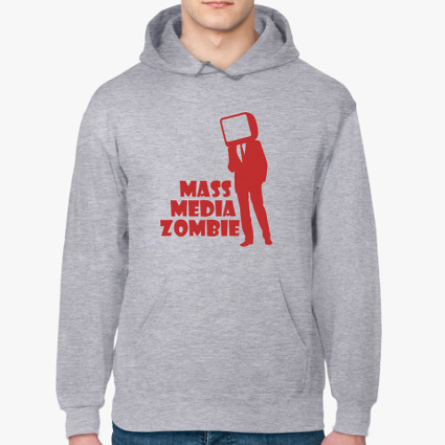 Толстовка худи MASS MEDIA ZOMBIE