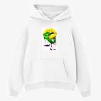 Толстовка худи оверсайз