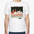 Классическая футболка СНЕЖНАЯ МОСКВА - Кремль