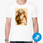 Мужская спортивная футболка