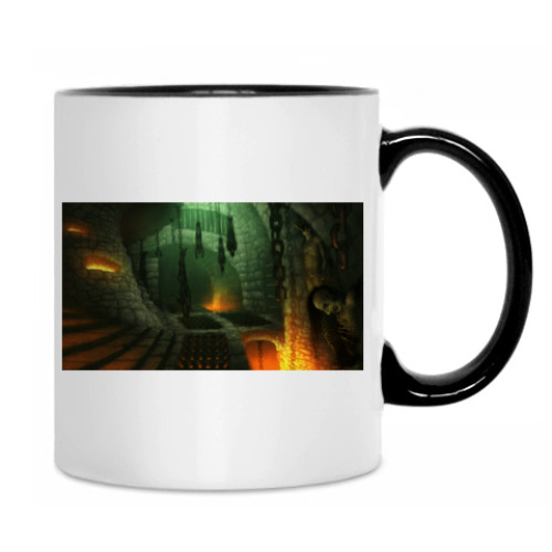 Кружка с принтом Halloween night