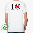 Женская футболка органик