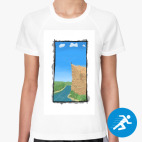 Женская спортивная футболка