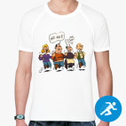 Мужская спортивная футболка