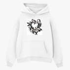 Толстовка худи оверсайз