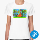 Женская спортивная футболка