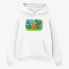 Толстовка худи оверсайз