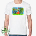 Мужская футболка органик