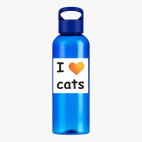 Прозрачная спортивная бутылка