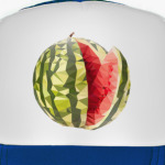 Watermelon with a slice