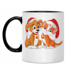 Кружка двухцветная