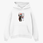 Толстовка худи оверсайз