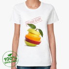 Женская футболка органик