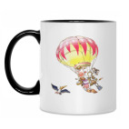 Кружка двухцветная