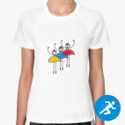 Женская спортивная футболка