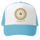 Кепка Trucker (голубая) Zenyatta  Overwatch