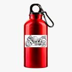 Металлическая бутылка 400 мл UV-DTF