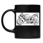 Кружка цветная UV-DTF