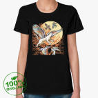 Женская футболка органик